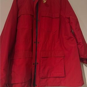 L.L. Bean Vibrant Red Field Jacket